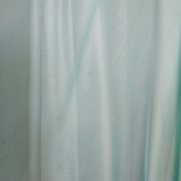 Teal jeweled strapless dress - Picture 6 of 7